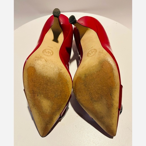 MICHAEL Michael Kors Patent-Leather Pumps $60 (70% OFF) - Picture 5 of 5